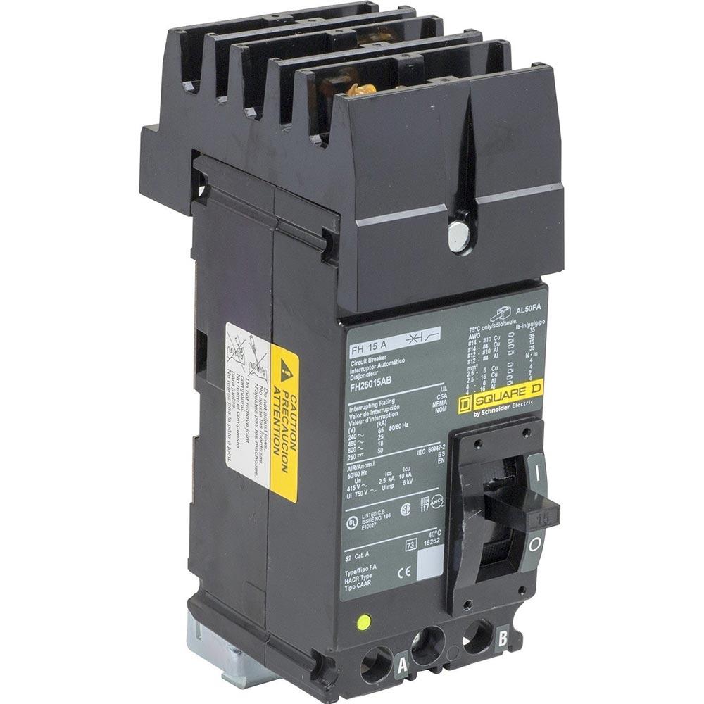 Schneider Electric, FH26015AB - Square D - Molded Case Circuit Breaker