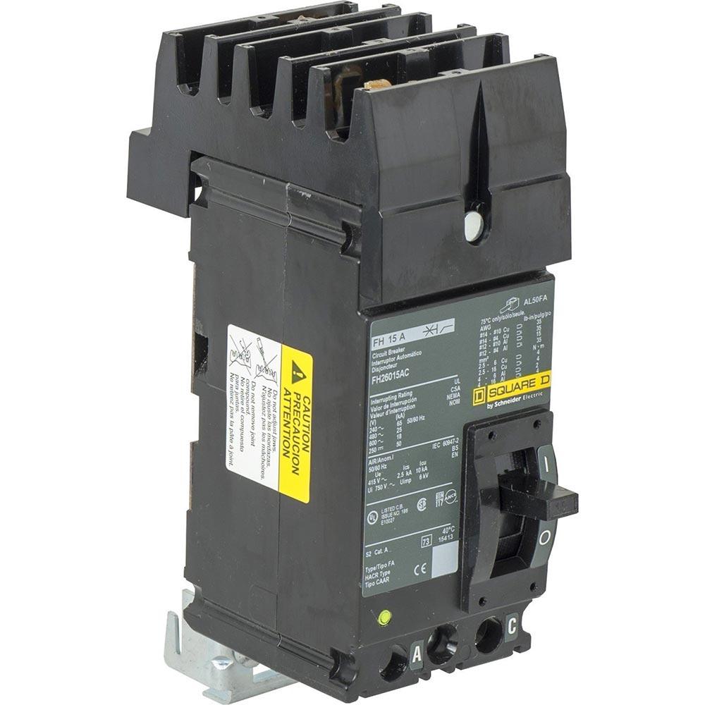 Schneider Electric, FH26015AC - Square D - Molded Case Circuit Breaker